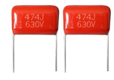 China Durable 0.47uF Metallised Polyester Capacitors , Anticorrosive Poly Film Capacitor for sale