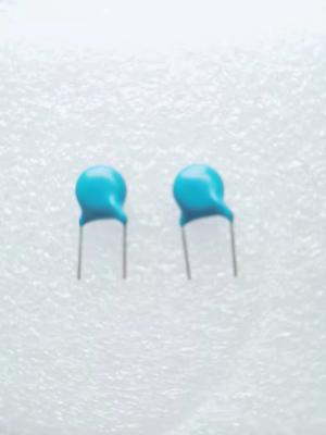 China Durable Y2 1000 Pf Ceramic Disc Capacitor , Multifunctional Blue Ceramic Capacitor for sale