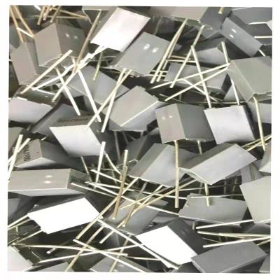 China 0.33uf Durable Polyester Box Capacitor , Anti Interference PET Film Capacitor for sale