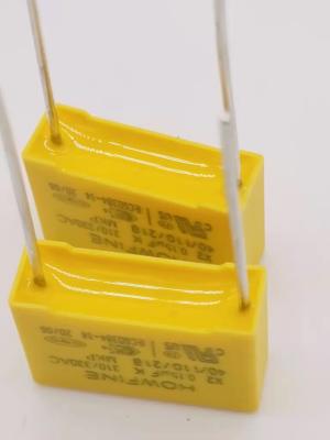 China PP Film X2 Safety Capacitor Anti Interference 154K/310V D2 P15mm for sale