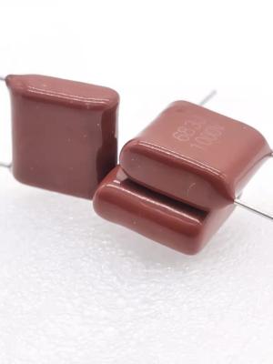 China Flameproof Red MPP Film Capacitor , Antirust Metallized Polypropylene Capacitor for sale