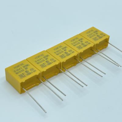 China Voltage Proof MPX MKP X2 Capacitor , 0.47UF Metalized Plastic Film Capacitor for sale