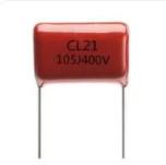 China Rustproof Durable 1uf Polyester Capacitor , Anti Insulation PET Film Capacitor for sale