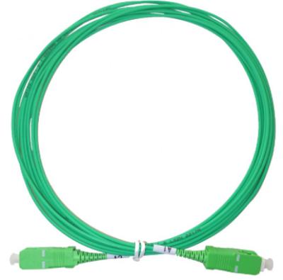 China OEM SC APC Optical Fiber Patch Cord Fireproof Multifunctional for sale