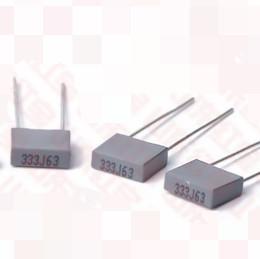 China 100V Metallized Polyester Capacitors for sale