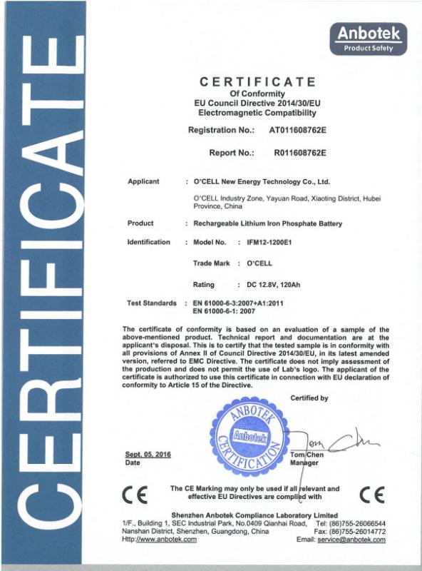 CB - Shenzhen O'CELL Technology Co.,Ltd