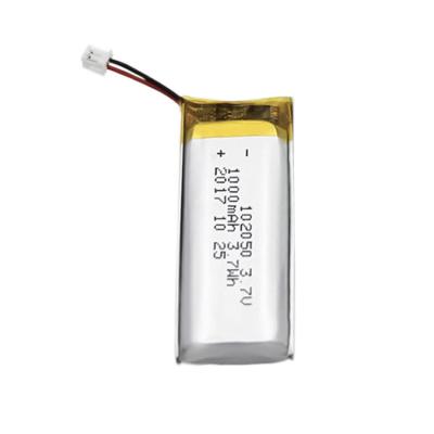 China 1000mAh 3.7v 1Ah Small Lipo Battery Cell Li Ion Lithium Polymer Battery for sale