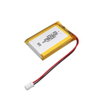 China Rechargeable Li Lithium Polymer Batteries 103450 3.7 V 1800mah Lipo Battery for sale