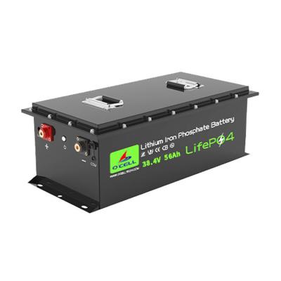 China Batería recargable del golf del litio de la batería 38.4V 56Ah 105Ah 160Ah del carro de golf LiFePo4 en venta
