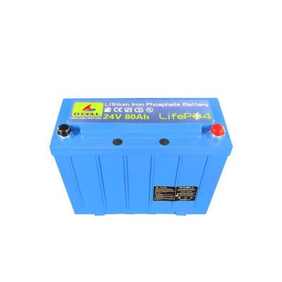 中国 24v 80ah 160ah リチウムイオン充電電池 Lifepo4 販売のため
