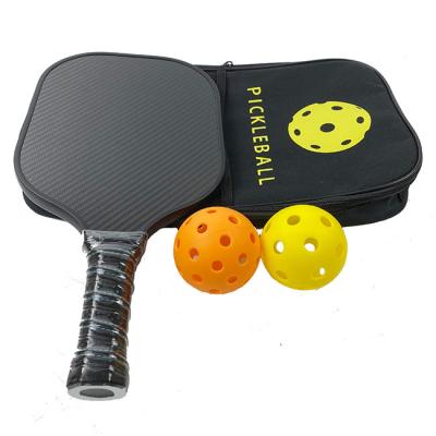 China Full Carbon Pickle Ball Padel Racket Top Paddle With Pp Honeycomb Core for sale