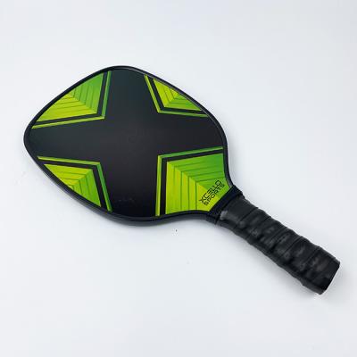 China Green Wood Material Custom Pickleball Paddle Beach Padel Racket for sale