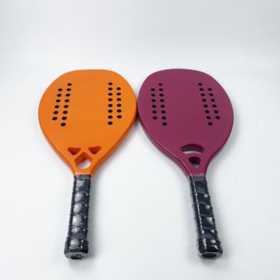China Professional Carbon Fiber Tennis Paddle Racket Fiberglass Beach Game for sale