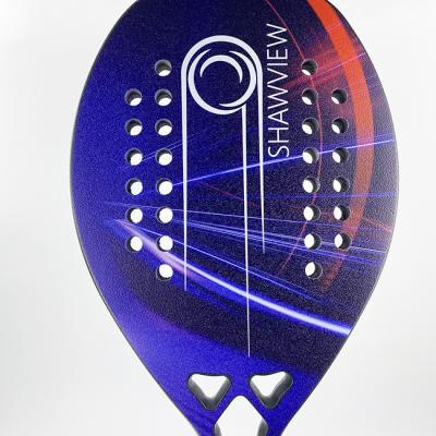 China Carbon Fiber Composite Tennis Paddle Racket 3K Paleta De Padel for sale