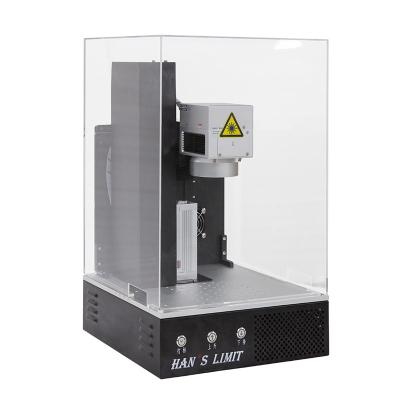 Chine Graveuse laser à fibre de bureau L10E 25KHz-100KHz Machine de gravure laser à fibre à vendre
