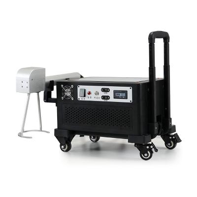 China Red Light Positioning Fiber Laser Marker 500W Power Consumption for sale