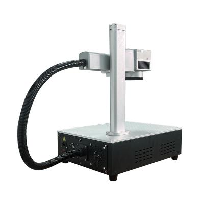 China 100KHz PCB Laser Marking Machine 20 Watt Desktop Fibre Laser for sale