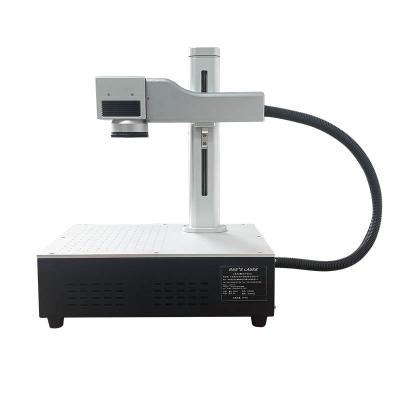 중국 20W PCB 레이저 표시 기계 0.1mm 데스크톱 섬유 레이저 표시 기계 판매용