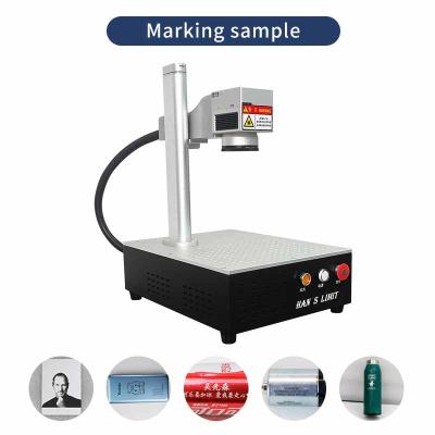 China High Speed Fiber Laser Marker 20W Fiber Laser Marking Machine for sale