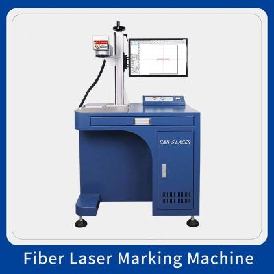 Chine Marqueur laser à fibres AC220V 20w M2 1,7 faisceau marqueur laser de bureau à vendre