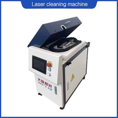 China Hochfrequenz 1000W Laserreiniger Hans Laser-Metallreinigungsmaschine zu verkaufen