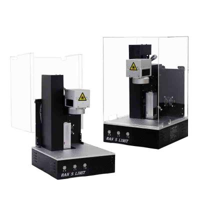China 10W Fiber Laser Engraver 100x100mm Engraving Range Laser Fiber Marking Machine for sale