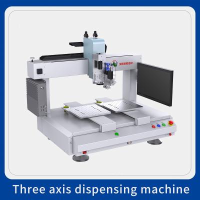 China XYZ Axis Robotic Adhesive Dispenser HJV3010S Glue Dispensing Robot for sale