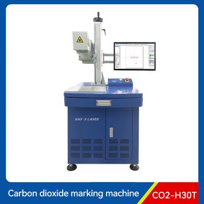 China Luftgekühlte CO2-Lasermarkierungsmaschine zur Markierung von 100x100 mm zu verkaufen