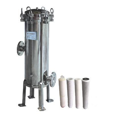 China Filter Uf Membrane Housing Cartridge Industrial Water Filtration System ISO 9001 for sale