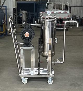 China Saco coador de retrolavagem industrial automático filtro sanitário de aço inoxidável à venda
