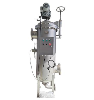 China Sistema de filtración de colador de filtro de autolimpieza automático líquido en venta