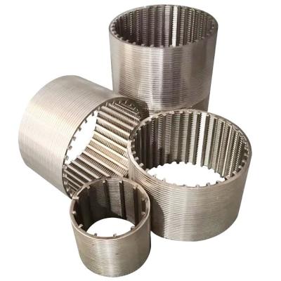 China Coanda Wedge Wire Screen Strainer 304 Johnson Stainless Steel Screen for sale