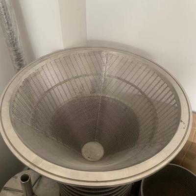China Stainless Steel Welded Wedge Wire Baskets Screen Filter V Shaped for sale