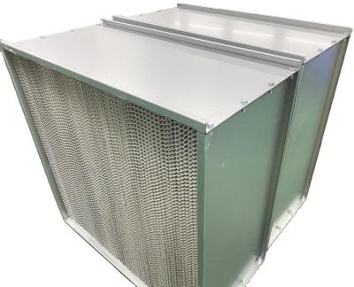 China Substituição do filtro de ar H14 HVAC mini filtro HEPA plissado industrial à venda