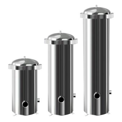 China 10 inch stainless steel filter housing Used for industrial and pure water equipment and drinking water filtration for sale