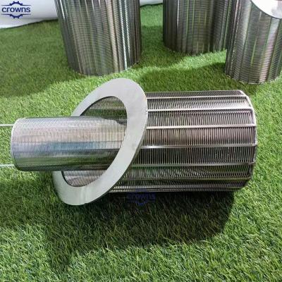 China SS 304 316 Stainless Steel Johnson Screen Mesh/Wedge Wire Screen for industry filtration for sale