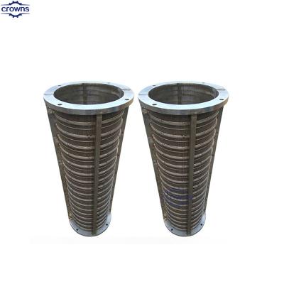 China Stainless Steel Screen Johnson well screen Pipe Ss316 904l Wedge Wire Intake Screen for sale