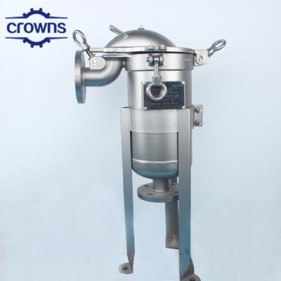 中国 Paint Industry Filtration Liquid Filter Machine Stainless Steel Water Filtering Equipment Bag Filter Housing 販売のため