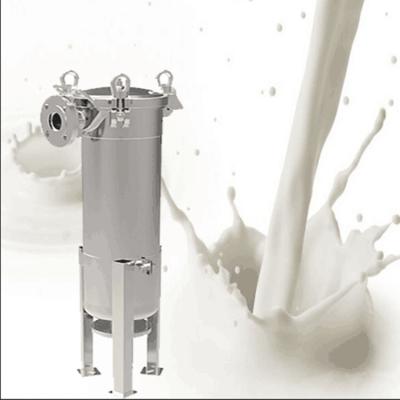 China Sanitary Cartridge Filter Housing Sartorius Membrane Milk Processing Machines For Honey/Alcohol/ Milk Filtration for sale