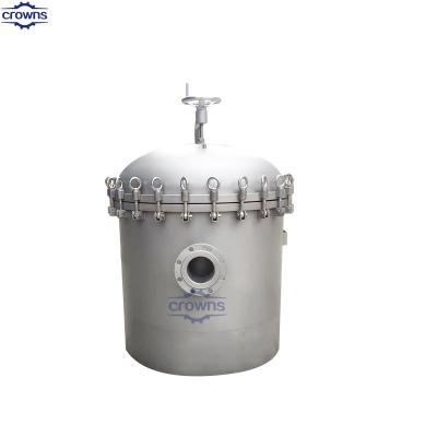 中国 Beer Wine Oil Sanitary 10 Inch  industry liquid filter bag filter machine heavy triple water filter housing 販売のため