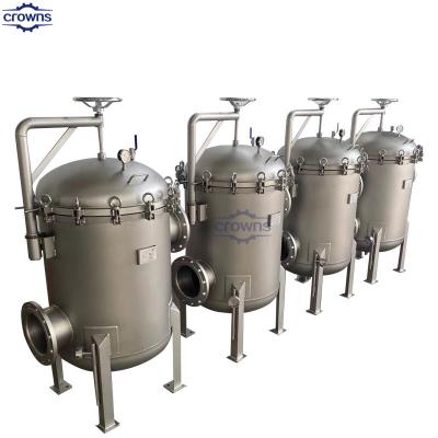 Chine 2023 Hot Sale China Water Stainless Steel Cartridge Filters Housing For Milk à vendre