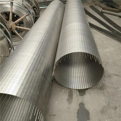 Chine Johnson Water Well Casing Screen Mesh Pipe Filter Wedge Wire Screen Strainer Filter Mesh Screen à vendre