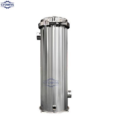 China Crowns manufacturer SS304/316 Stainless steel filter bag housings for liquid treatment /water treatment for sale