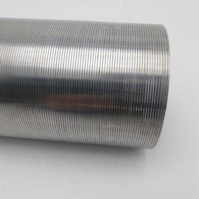 China Stainless Steel 304 304L 316 316L Johnson V Wire Water Well Screen Wedge Wire Screen Pipe for sale