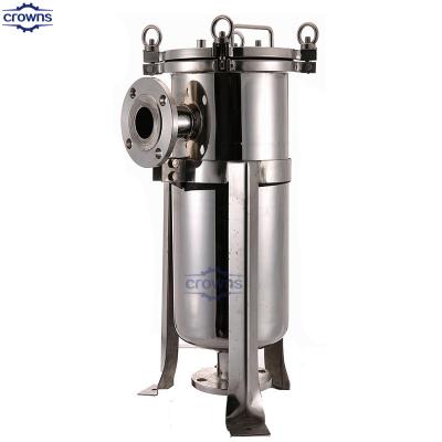 Chine Industrial Best China Stainless Steel Water Cartridge Filter swimming pool fish pond filter Stainless Steel Bag Filter H à vendre