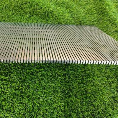 China Stainless Steel Wedge Wire Screen Plain Sieve Panels For Starch Dewatering Vacuum Rotary Drum Filter for sale