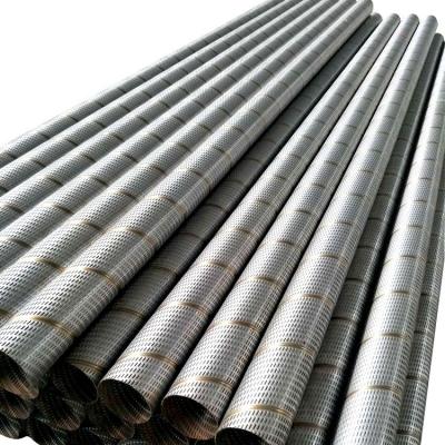 中国 Water Well Casing Pipe Steel Standard Based Pipes, Stainless Steel Perforated Tube,Wedge Wire Screen Welding Mac 販売のため