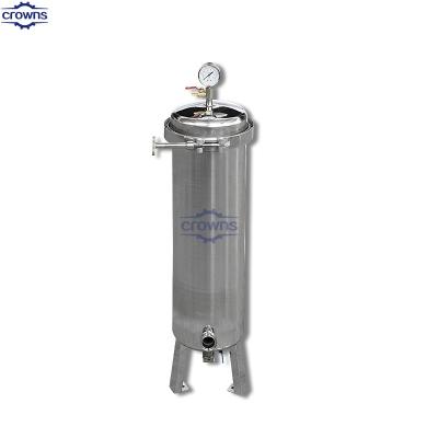 China Stainless Steel Multi Cartridge Filter Housing For Industrial Commercial Water Filtration for sale
