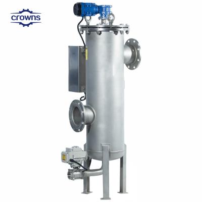 China Self-Flushing Filtration System Continuous Cleaning Screen Filter,Self Cleaning Water Filter House en venta