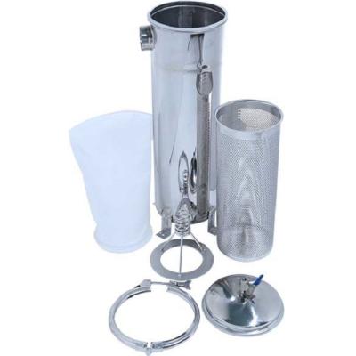 China Durable Stainless Steel Bag Filter Housing Bag Filter Type 7-10 Mm Filter Bag Thickness for sale